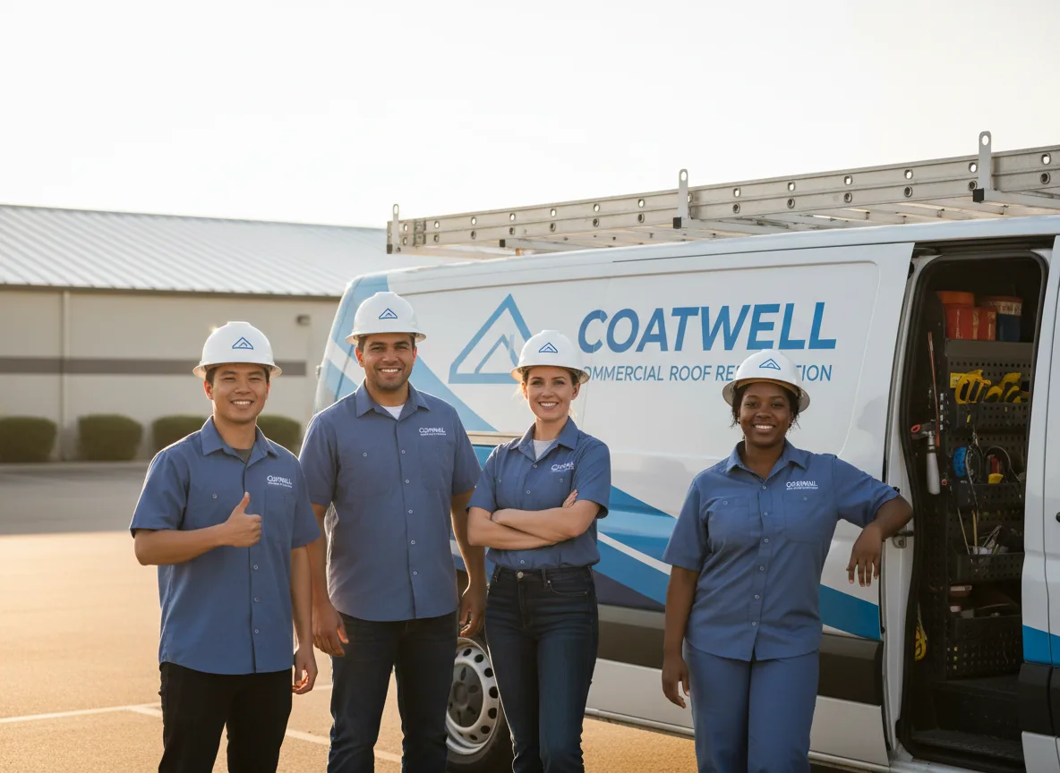 Commercial roof coating company in Willshire, OH